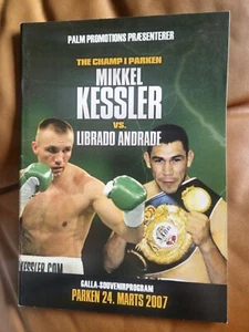 MIKKEL KESSLER VS LIBRADO ANDRADE OFFIZIELLES KAMPFPROGRAMM - Bild 1 von 1
