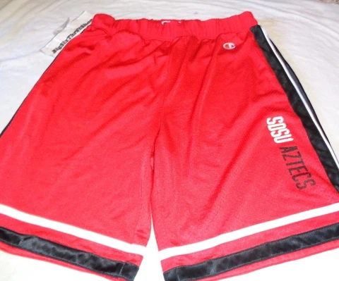 CHAMPION SAN DIEGO STATE SDSU Aztecs BASKETBALL SHORTS adult XL Cover