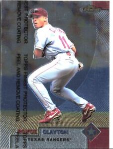 1999 Finest Royce Clayton 1 Texas Rangers #68