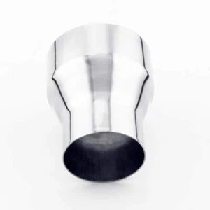 4" ID to 3" OD Stove Flue Pipe Reducer 304 Stainless Steel Polished 5" Long - Picture 1 of 3