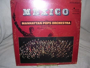 The Manhattan Pops Orchestra Mexico Time Records S 2160 Stereo - Picture 1 of 2