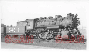 2A486 RP 1953 CHICAGO & ILLINOIS MIDLAND RAILROAD 080 LOCO #546 TAYLORVILLE IL - Photo 1/1