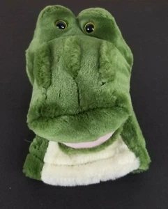 Aurora Plush Hand Puppet Gator Crocodile Dragon Preowned 2015 - Picture 1 of 5