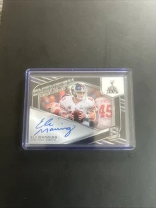 2024 Panini Spectra Eli Manning Champions Signatures 07/25 Auto New York Giants - Imagen 1 de 2