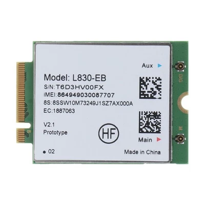 L830- 4G Wi-Fi-Kartenmodul für  X280 T480 T580 P52S L480 L580 T493360 - Bild 1 von 4