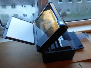 HP PHOTOSMART A4 B109A ALL IN ONE FARBDRUCKER SCANNER KOPIERER UNGETESTET OHNE NETZTEIL - Bild 1 von 14