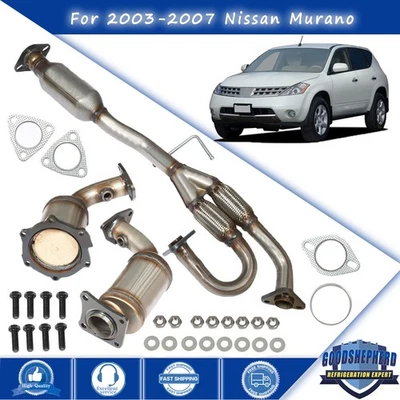 For Nissan Murano 3.5L 2003 2004-2007 3PCS Catalytic Converter Set Direct-Fit - Image 1 of 4