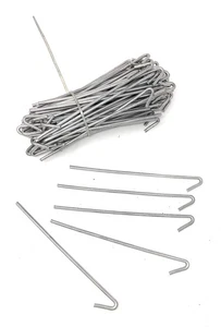 6-1/2 Zoll Stärke 9 Aluminium Maschendrahtzaun Binder (100er Pack) - Bild 1 von 4