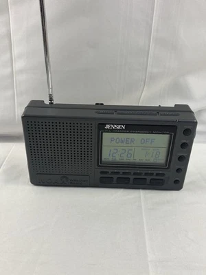 Jensen Public Alert Radio SRWS-1000 Weather Radio , Works Great Battery Operated - Image 1 of 4