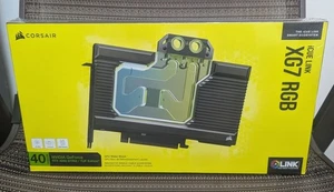 CORSAIR Hydro X Series iCUE Link XG7 RGB 4090 Strix/TUF GPU Water Block -NEW- - Picture 1 of 12