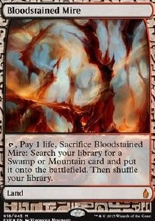 Bloodstained Mire -Foil Near Mint MTG Zendikar Expeditions - Image 1 of 1