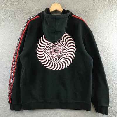Moletom com capuz Spitfire Wheels The End skatista espiral G - Imagem 1 de 4