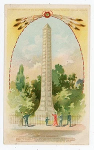 Old Sleepy Eye Flour Minnesota Indian Chief Monument One of a Set of 9 - Picture 1 of 2