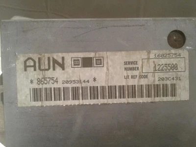 Módulo de controle eletrônico Engine ECM 6-231 3.8L compatível com 82-83 BONNEVILLE 574585 - Imagem 1 de 3