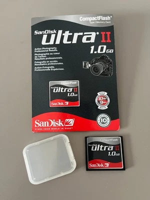 SanDisk Ultra II 1Gb CompactFlash Memory Card - Image 1 of 4