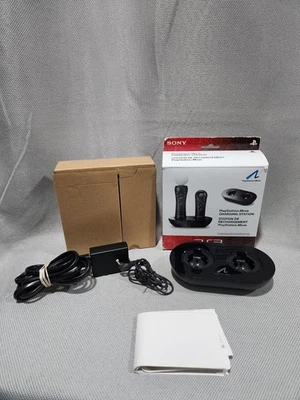Estación de Carga PS3 Oficial Sony PlayStation Move Con Cables Y Caja Foto 1 de 4