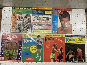 Vintage The Ring Boxing Magazine Lot 7 Issues 1972-1978 Foreman Frazier Monzon - Picture 1 of 14
