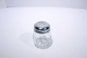 Klarglas 5 Unzen Streuer für Parmesan Käse zerkleinerte Paprika Gewürze Kräuter - Bild 1 von 7