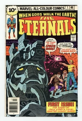 Eternals UK Edition 1UK VG+ 4.5 1976 1ª app. Eternals, Ikaris, Makkari, Kro Foto 1 de 2