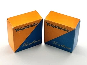 Voigtlander Focarlinse Push-on 41.8mm Focar Nr. 10 and Nr. 32 - Picture 1 of 9