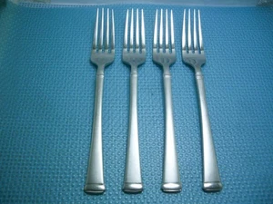Mikasa HARMONY FROST Set of 4 Dinner Forks 8 3/8" Stainless 18/10 Flatware - Picture 1 of 3