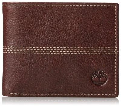 Timberland Leather Wallet – Premium Genuine Leather Bifold Wallet for Men - Image 1 of 4