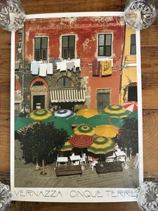 Alberto Basso Cinque Terre Vernazza Italy Poster Print - Picture 1 of 9