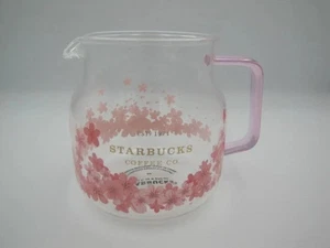 Starbucks Sakura Cherry Blossom Glass Tea Pot 19.5oz - Picture 1 of 5