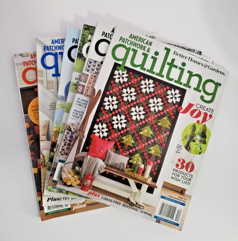 American Patchwork & Quilting Magazine 1993 to 2023  You choose Month/Issue BH&G Foto 1 de 1