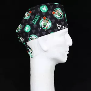 Boston Celtics Logo All Over Theme Scrub Hat - Picture 1 of 1