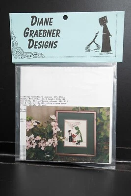 Diane Graebner Designs Grandma Will Help Counted Cross Stitch Pattern - Image 1 of 2
