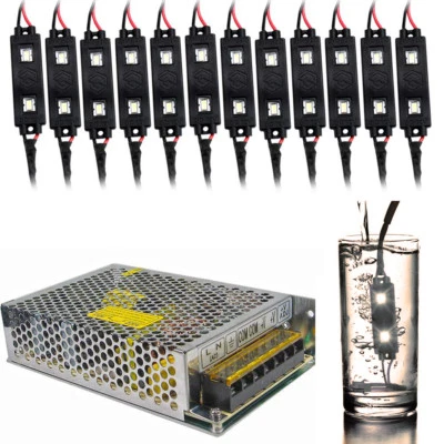 12 Deck Garden Mall Landscape Warm White LED Lights Low Voltage Waterproof - Image 1 of 4