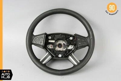 06-08 Mercedes X164 GL450 R500 ML350 Steering Wheel Black 1648200511 OEM - Image 1 of 4