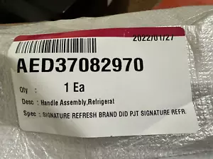 OEM Refrigerator Door Handle For LG LSXS26366S LSXS26386S LFX31945ST LMXS30776S - Picture 1 of 11