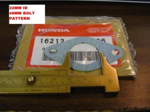 *OEM INSULATOR GASKET 22MM ID AND 48MM BOLT SPACING CT110 (219D) - Picture 1 of 1