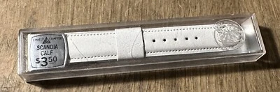 CORREA RELOJ JB CHAMPION BLANCO SCANDIA BECERRO 16mm Nos Foto 1 de 4