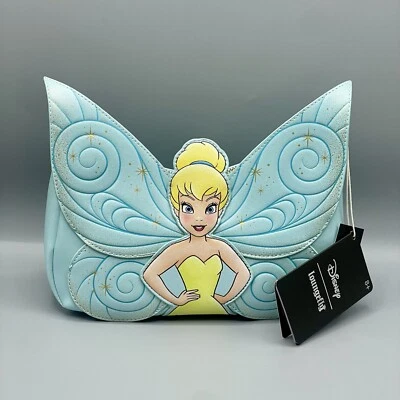 Bolso Bandolera Loungefly Tinker Bell Peter Pan Brillo NUEVO Foto 1 de 4