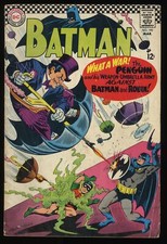 Batman #190 VG+ 4.5 Penguin Cover & Appearance 1967! Giella Art! DC Comics 1967