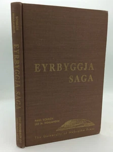 EYRBYGGJA SAGA - Paul Schach, tr, with Lee M. Hollander - 1959 1st ed - Iceland - Imagen 1 de 6