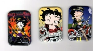 MAGNETE FRIGORIFERO BETTY BOOP 3 2" X 3" CON ANGOLO ARROTONDATO - Foto 1 di 5