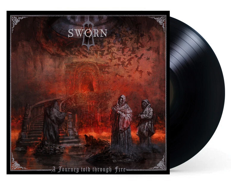 SWORN - A JOURNEY TOLD THROUGH FIRE, 2024 EU 180G BLACK vinyl LP, 250 COPIES! - Image 1 of 1