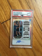 2022-23 Contenders Premium Edition Autograph Malaki Branham Auto PSA Gem Mint 10