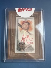 2022 Topps Allen & Ginter Joey  Votto 2/10 Red ink Framed Auto