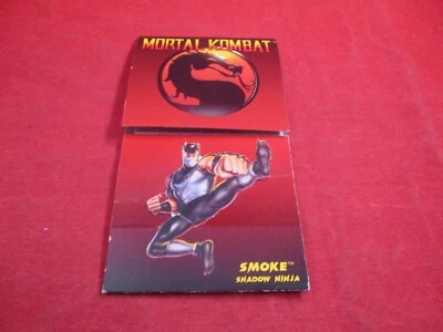 Smoke Shadow Ninja - Mortal Kombat Sega Genesis SNES Promo Pop-Up Tip Card Foto 1 de 4