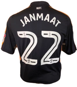 Player Worn Darryl Janmaat Newcastle United Puma 2016 Away Shirt - Picture 1 of 6
