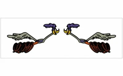 Juego de calcomanías QG-CPRR-6973-270 para puerta de corredor de carretera Plymouth 1969-1973 QG-CPRR-6973-270 Foto 1 de 2