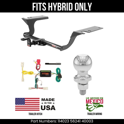 Enganche de remolque Hyundai Sonata 2015 cableado de 4 pines 2" ajuste de bola híbrido 2 k Foto 1 de 4