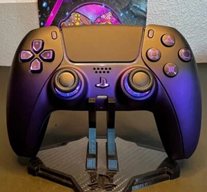 Gradient Matte Purple Black - RGB LED - Custom Wireless Controller für PS5 oder PC - Bild 1 von 5