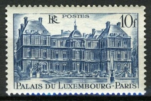 France 1946, 10 Fr Luxembourg Palace, Paris VF MNH, Mi 758 - Picture 1 of 1