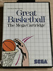 GREAT BASKETBALL SEGA MASTER SYSTEM 1 2